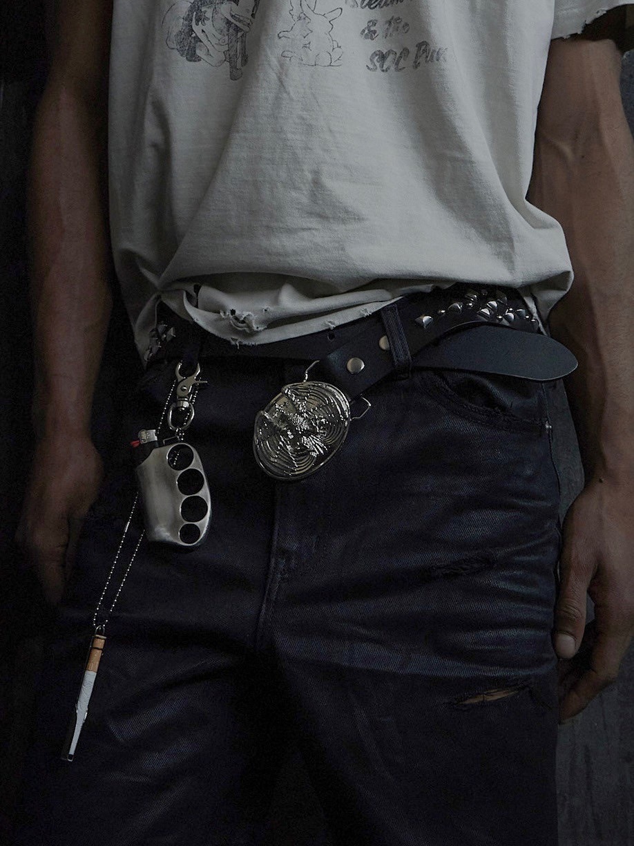 SUNDAY OFF CLUB】RAVAGE Flared Denim | OUR BRAND,SUNDAY OFF