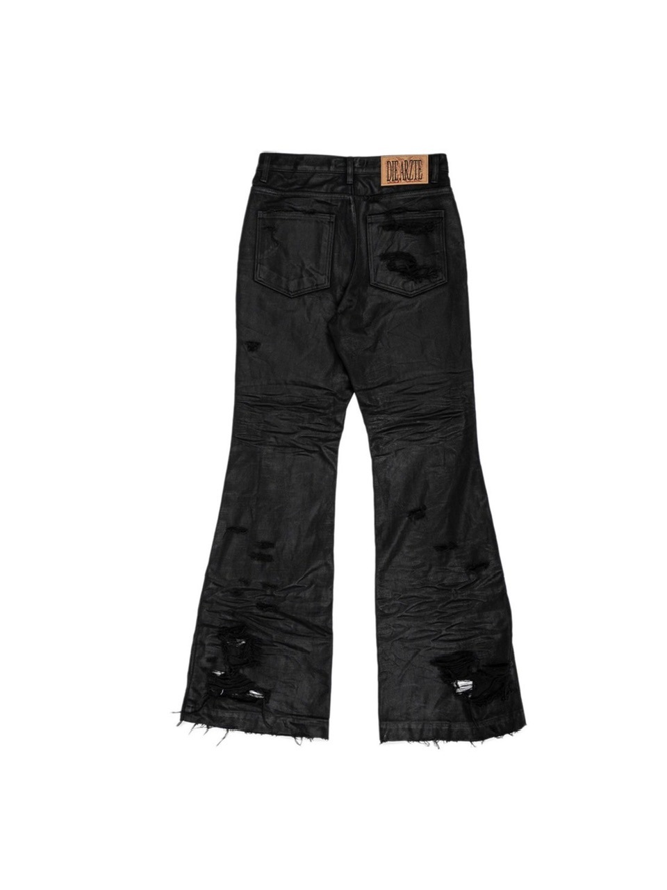 sunday off club コーティングデニム SUNDAY OFF CLUB】Waxed Black denim | OUR BRAND,SUNDAY OFF