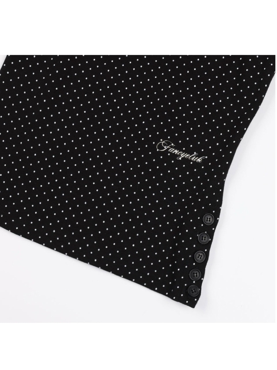 FANCY CLUB】 Dot Button Sleeveless / 【ファンシークラブ】ドット