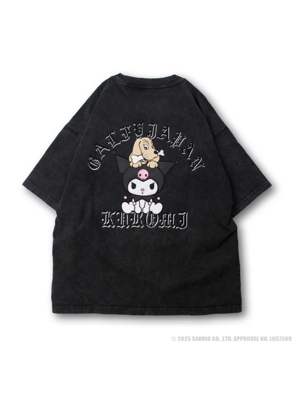 【GALFY×KUROMI】クロミちゃんとGALFYの半袖TEE