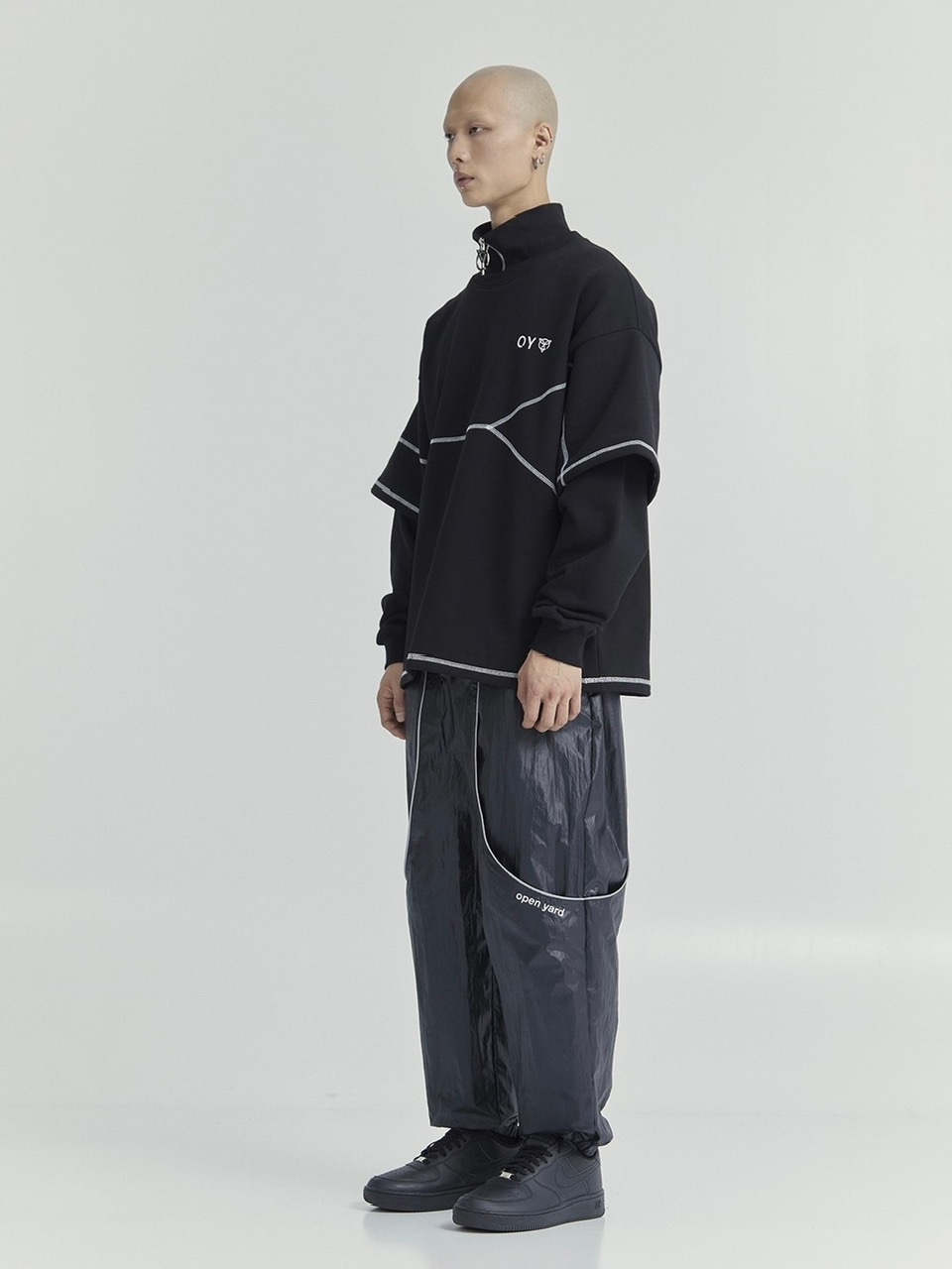 【BAUF】Piece  Layered Long Sleeve ★韓国人気★ 追跡付 ssstein / シュタイン】OVERSIZED LONG SLEEVE TEE [ NEW LOOKS