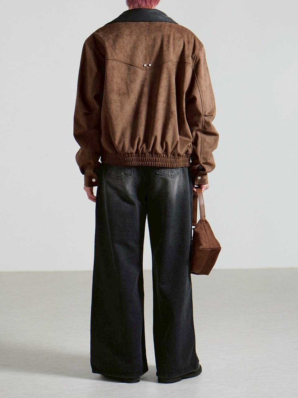 受注制【Chikashitsu +】buggy denim pants / 【チカシツプラス