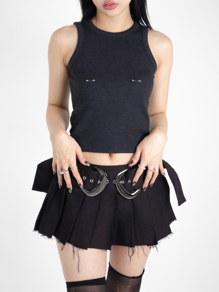 【KAIYA】nipple piercing sleeveless | OUR BRAND,KAIYA | PRESSING WEB SHOP
