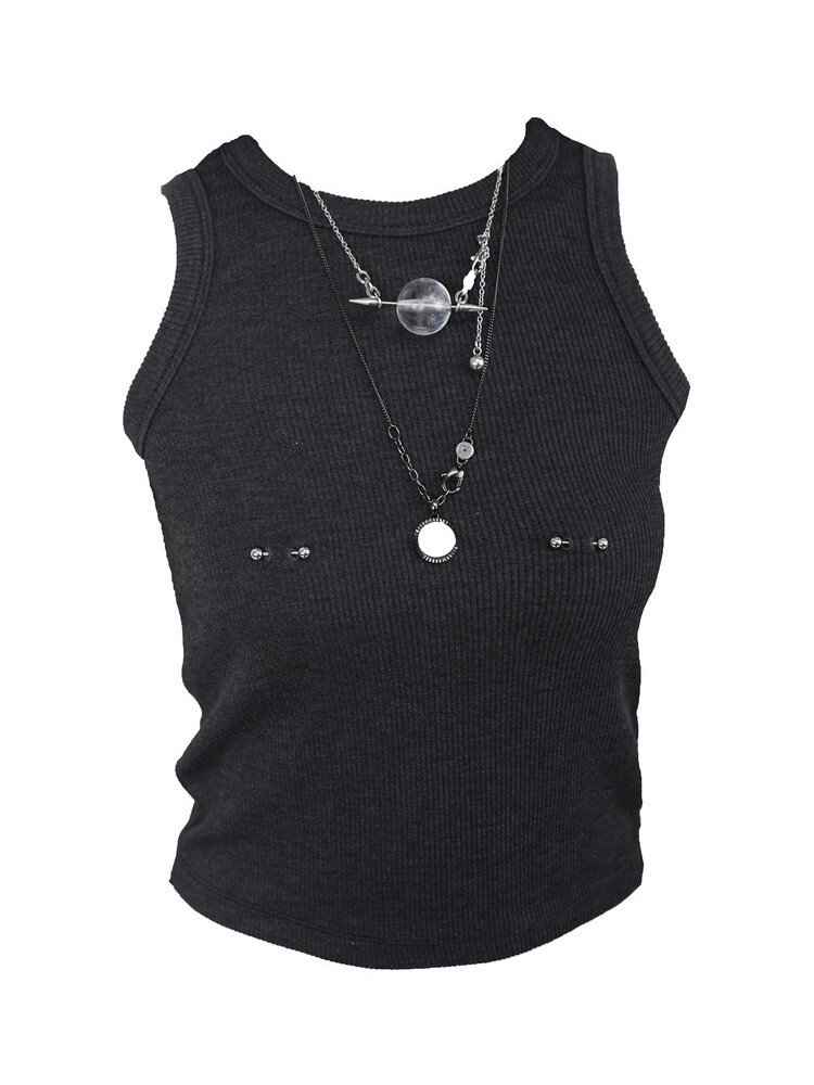 KAIYA】nipple piercing sleeveless | OUR BRAND,KAIYA | PRESSING WEB