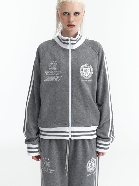 アウターその他 ROCKCAKE Sports 96 Track Top Gray RC23JK00800 4/17再入荷【ROCK CAKE】Sports 96 Track Top | OUR BRAND,ROCK