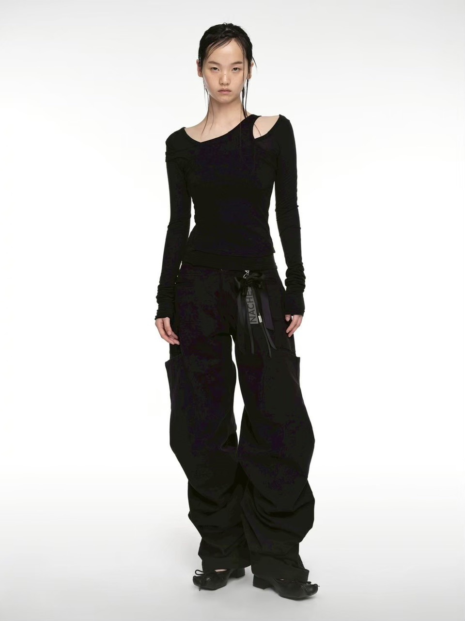 [NACHE] PINTUCK WIDE PANTS /追跡付 NACHE】PINTUCK WIDE PANTS (UNISEX) | OUR BRAND,NACHE