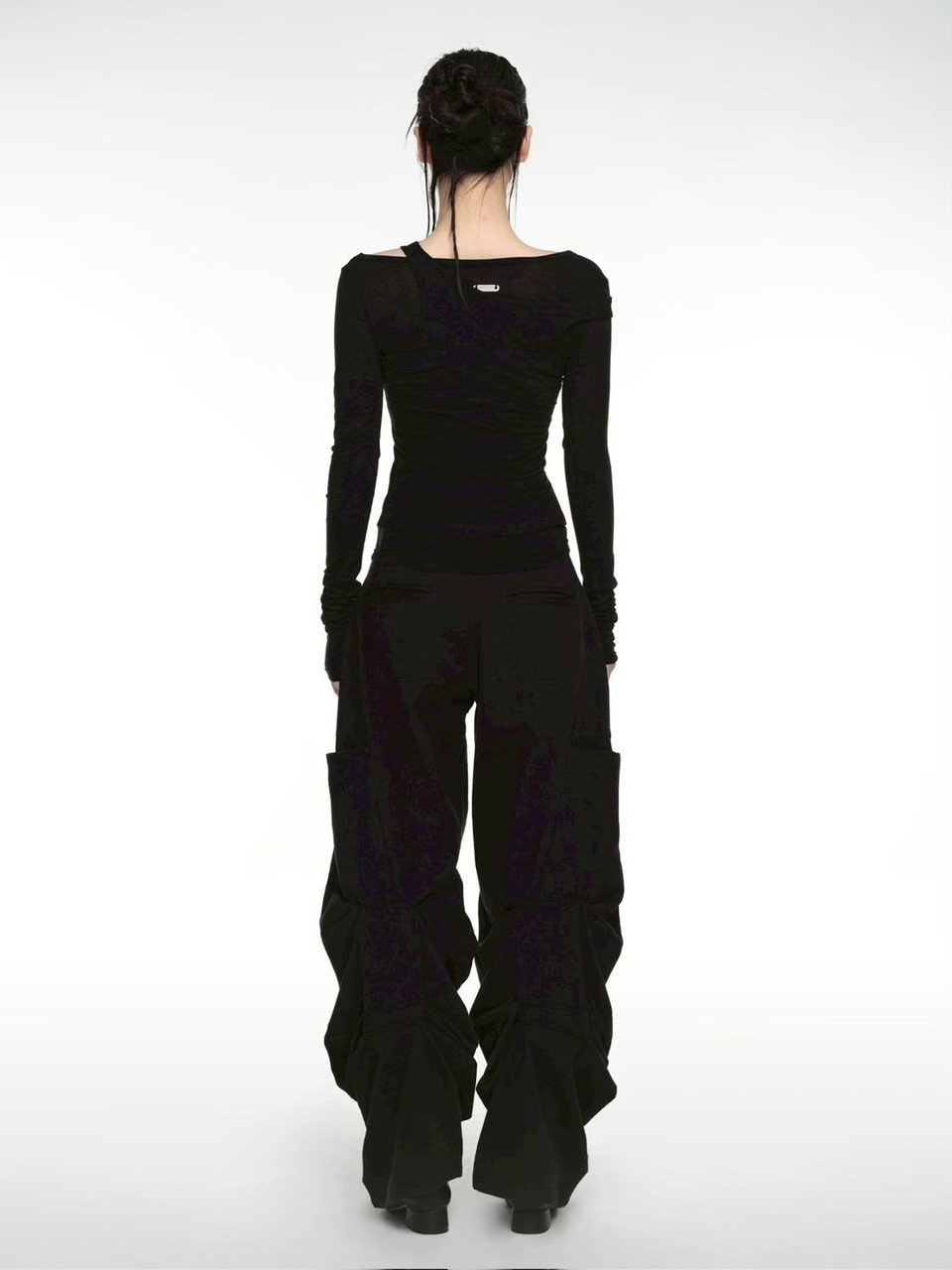 NACHE】PINTUCK WIDE PANTS (UNISEX) | OUR BRAND,NACHE NACHE】PINTUCK WIDE PANTS (UNISEX) | OUR BRAND,NACHE