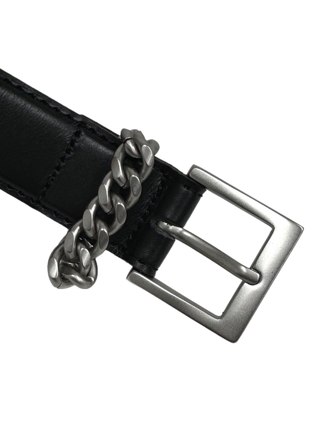 受注制【Chikashitsu +】real leather chain belt | OUR BRAND