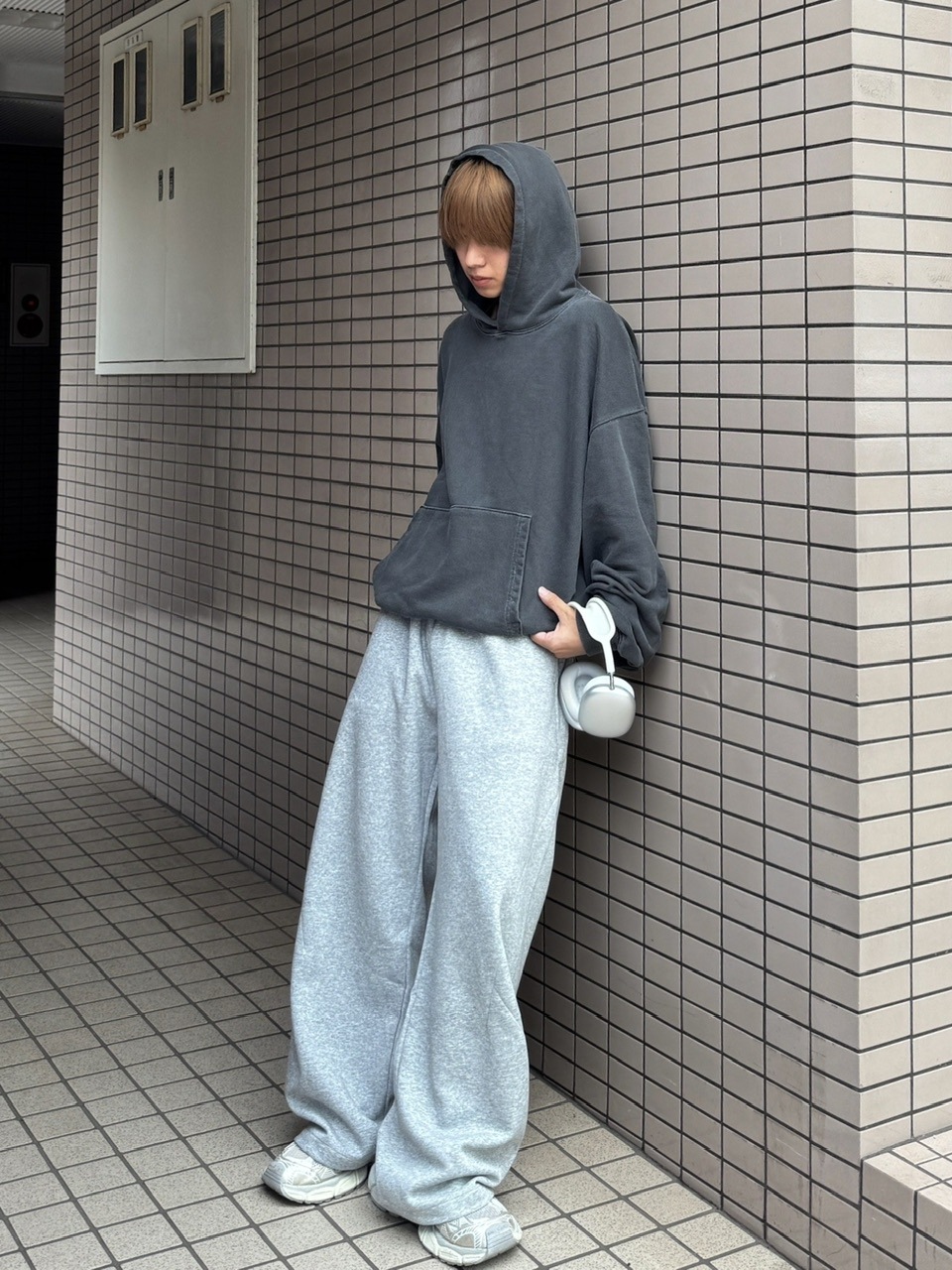 受注制【RENOL】stitch sweat pants