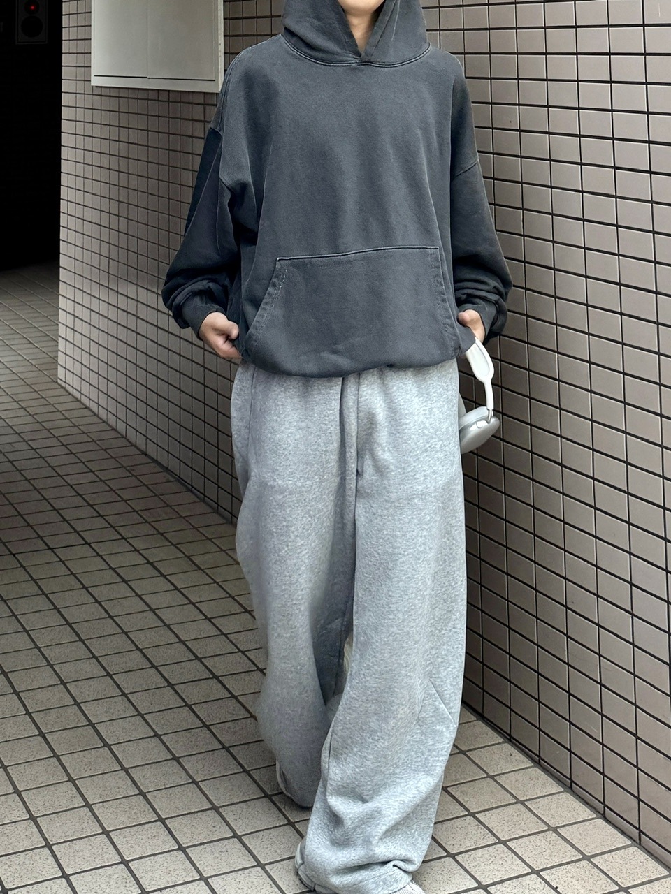 受注制【RENOL】stitch sweat pants