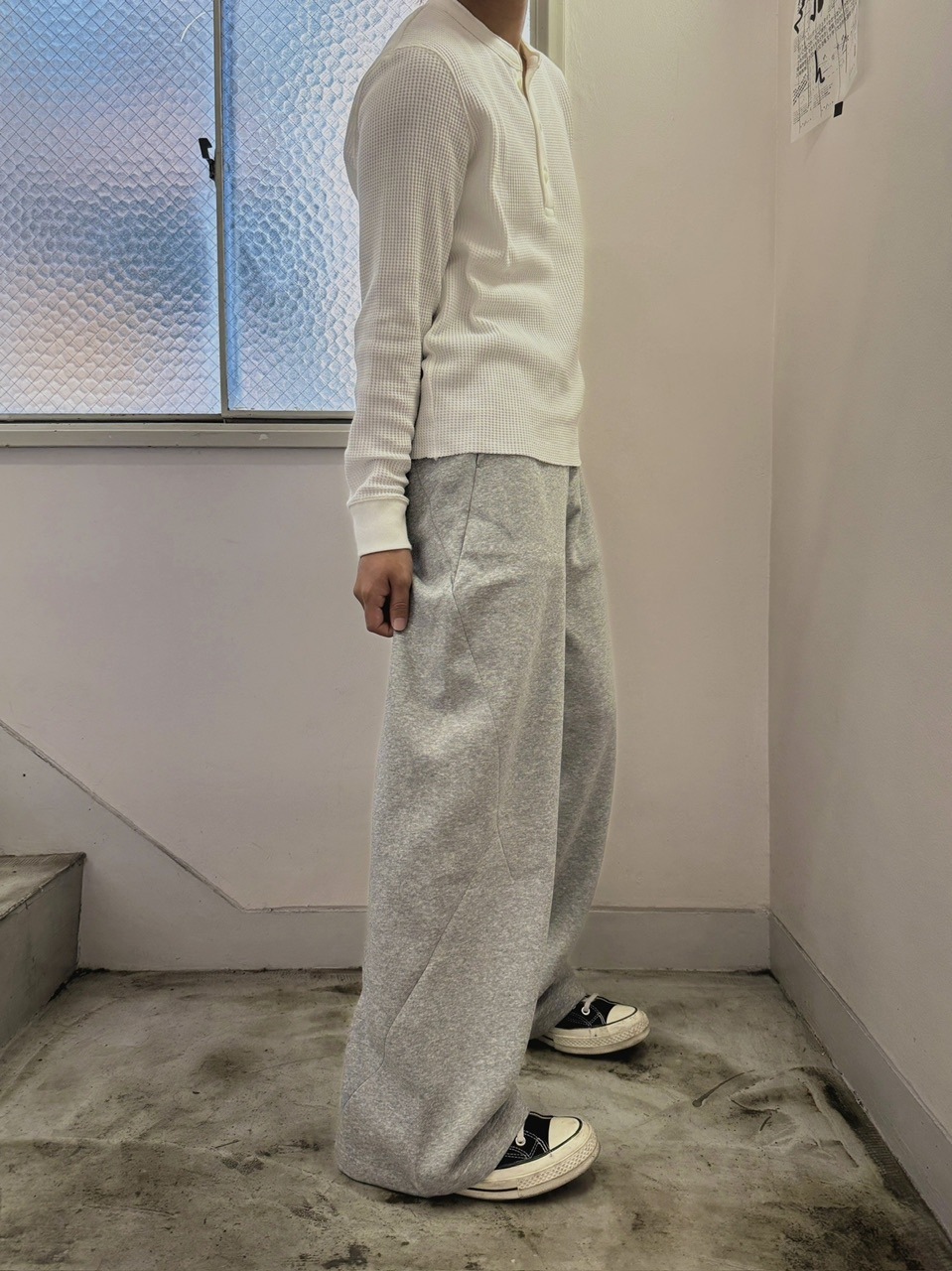受注制【RENOL】stitch sweat pants