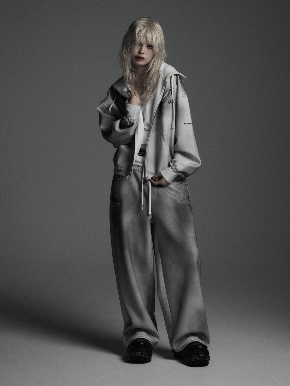 【Rosen Kreuzdouble sack press wide pants Rosen Kreuz】double sack press wide pants | OUR BRAND,Rosen