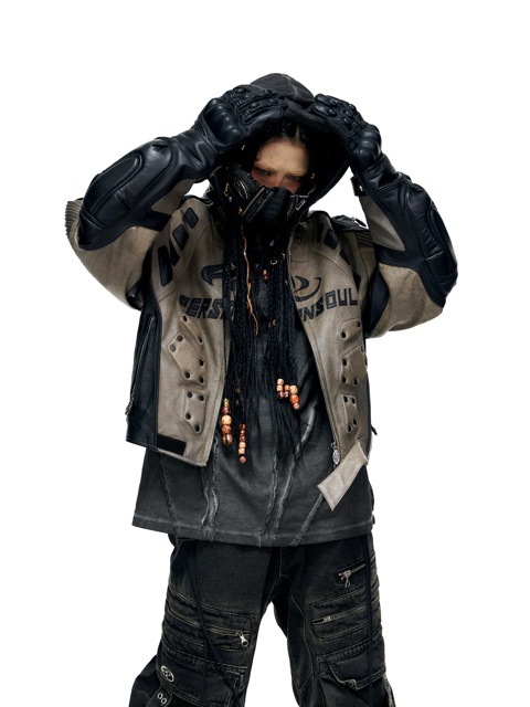 PERSONSOUL】Sheepskin Racing Jacket | OUR BRAND,PERSONSOUL