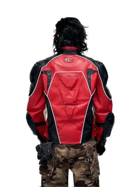 PERSONSOUL】Sheepskin Racing Jacket | OUR BRAND,PERSONSOUL
