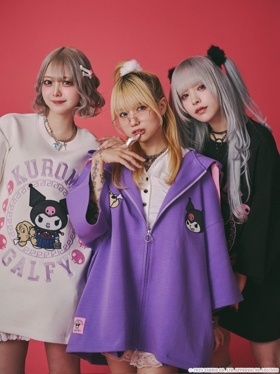 【GALFY×KUROMI】みんな大好きボンディングBIG TEE　