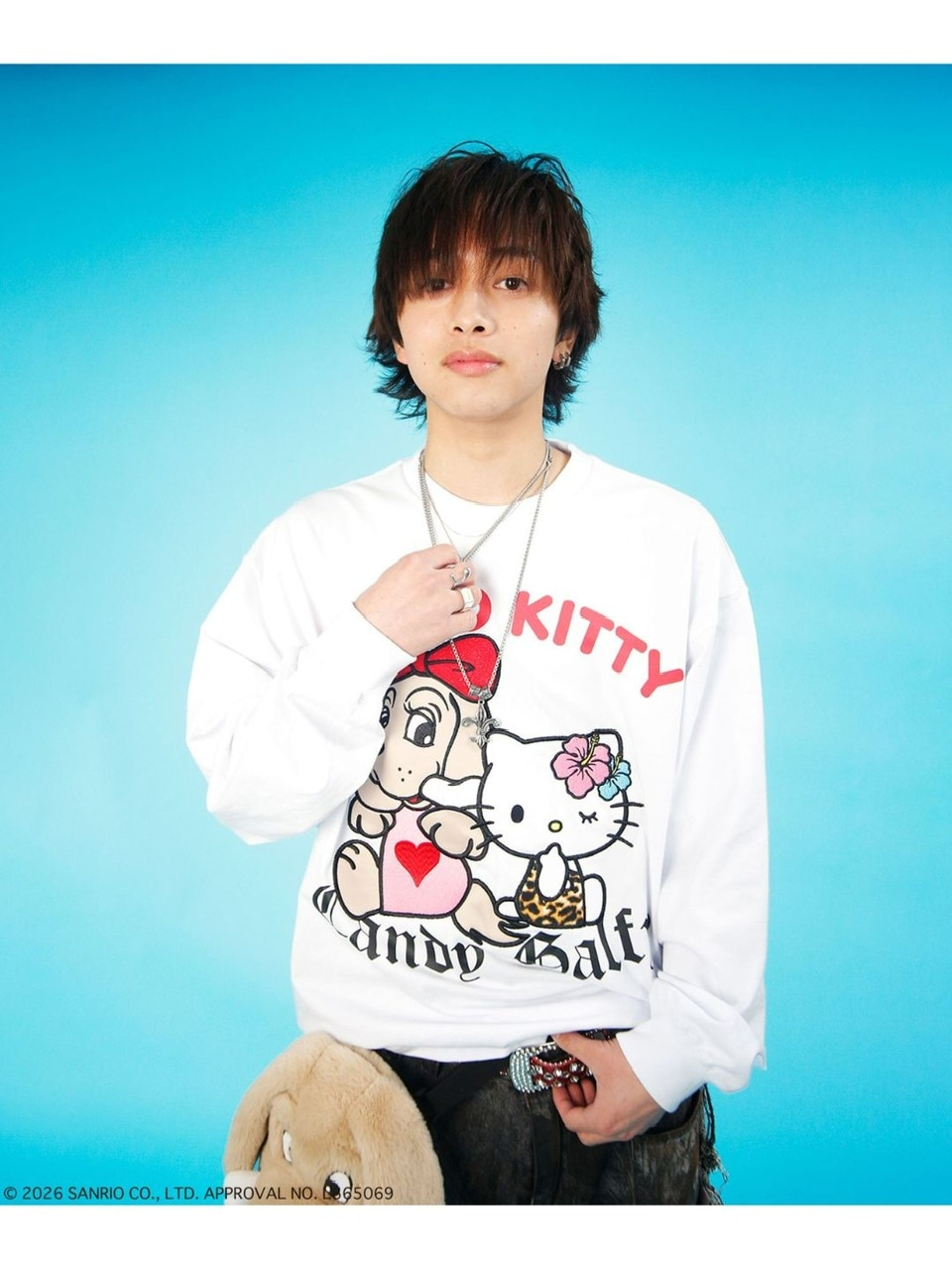 2/10 20:00発売【GALFY】ガルTee / 【ガルフィー】プリント長袖Tシャツ