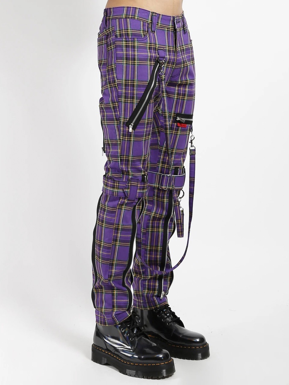 【TRIPP NYC】PLAID BONDAGE PANT [IS267MP]