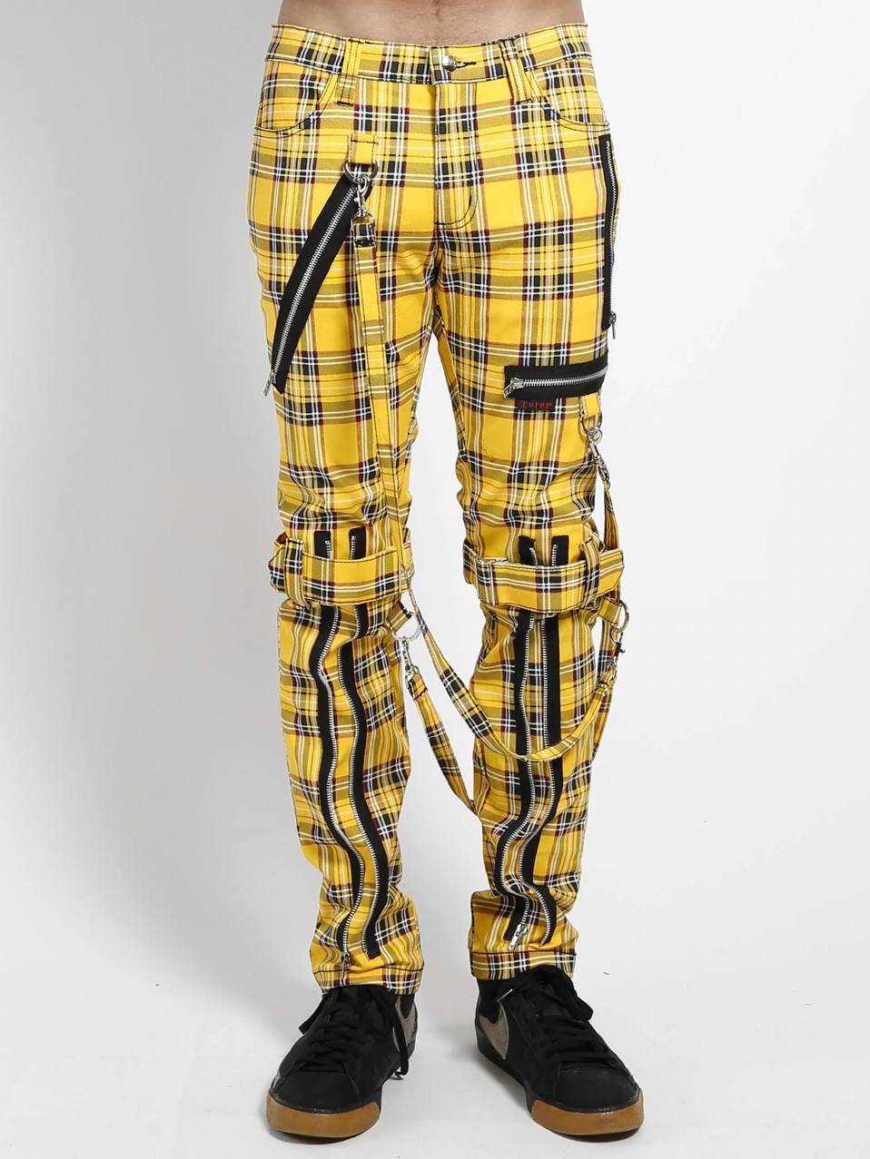 【TRIPP NYC】PLAID BONDAGE PANT [IS267MP]