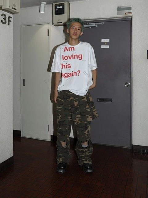 【ESC STUDIO】24SS★ skirt layered snap pants ESC STUDIO】24SS☆ skirt layered snap pants (ESC STUDIO