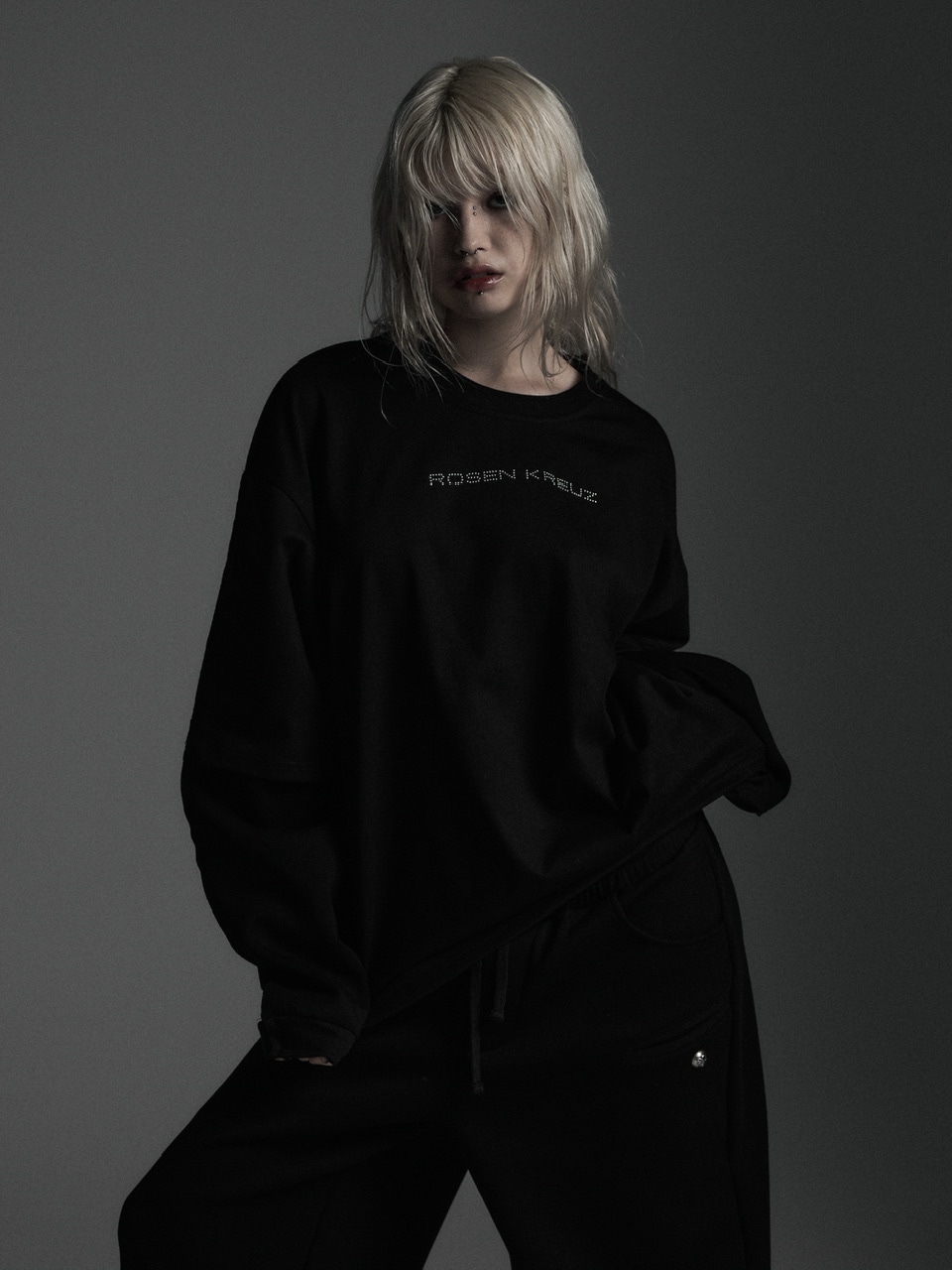 rosen kreuz ロングスリーブ黒 完売品 Rosen Kreuz】TIGHT FIT LAYERED LONG SLEEVES | OUR BRAND,Rosen