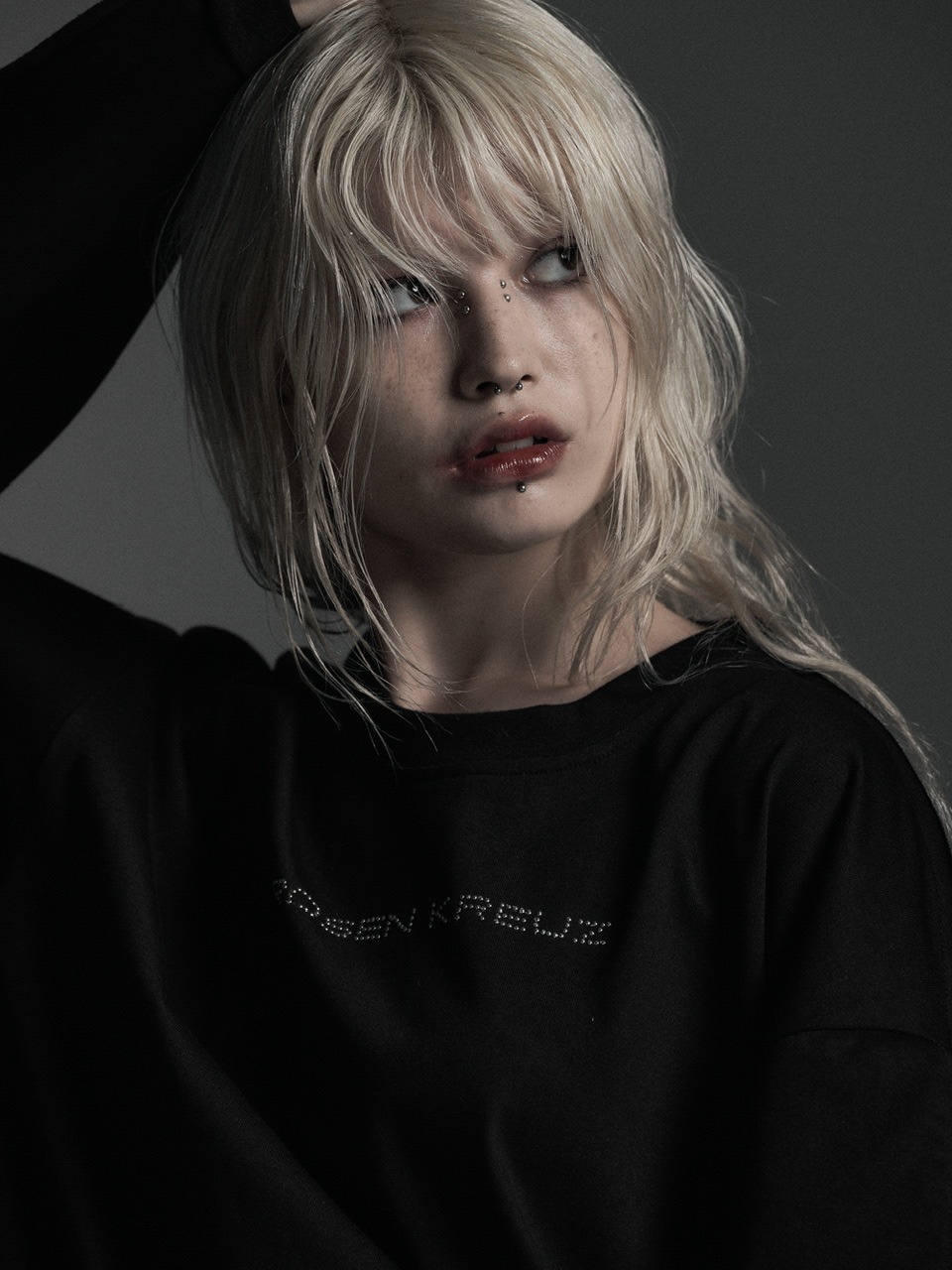 Rosen Kreuz】the taste“V” LAYERED LONG SLEEVES | OUR BRAND,Rosen