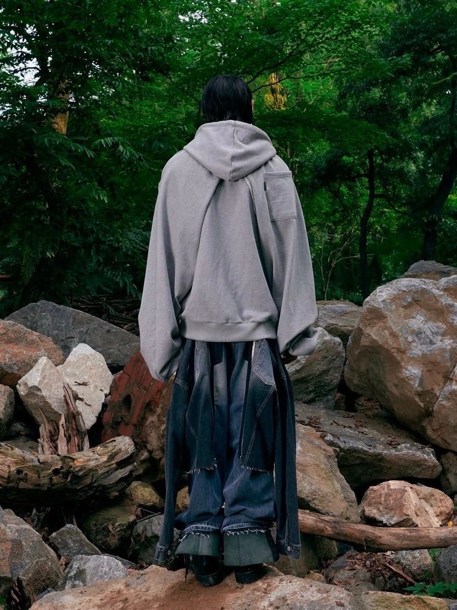 3/9再入荷【SURGERY】surgery pants sleeves remake hood jacket
