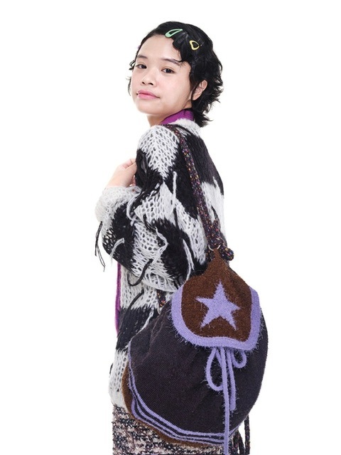 【YOUTHBATH】Star st knit back pack