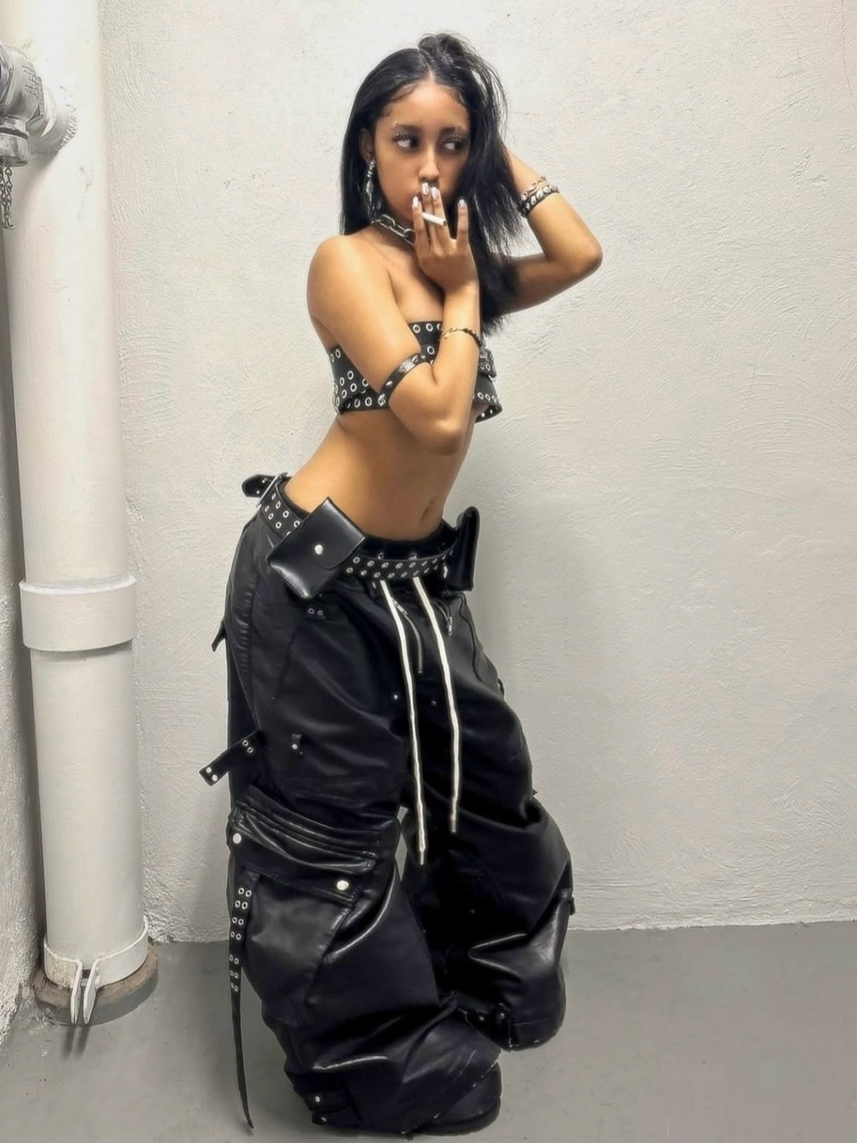 5/12再入荷【Cozy world Wide】GHIDORAH CHAOS LEATHER CARGO
