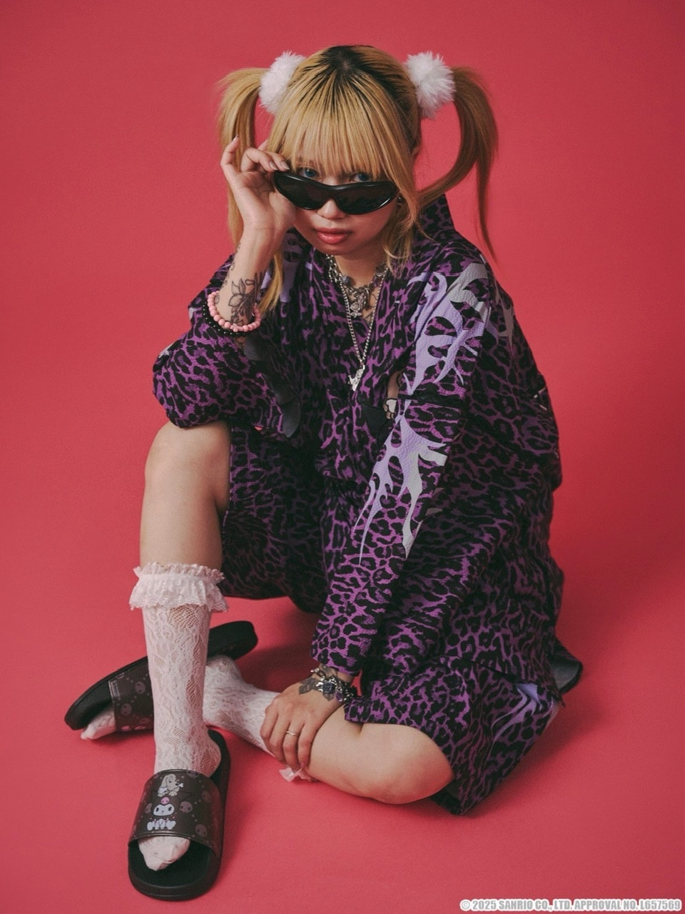 GALFY×KUROMI】クロミちゃんとGALFYの甚平 | OUR BRAND,GALFY