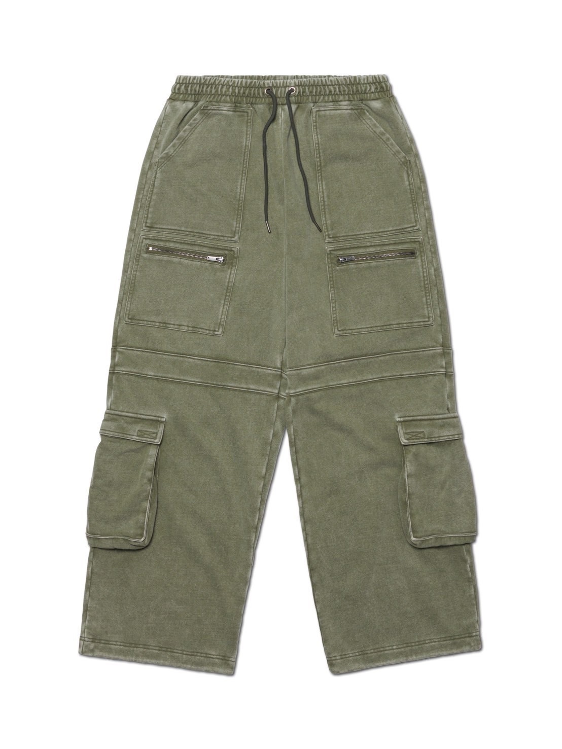 【NOMANUAL】MULTI CARGO SWEATPANTS