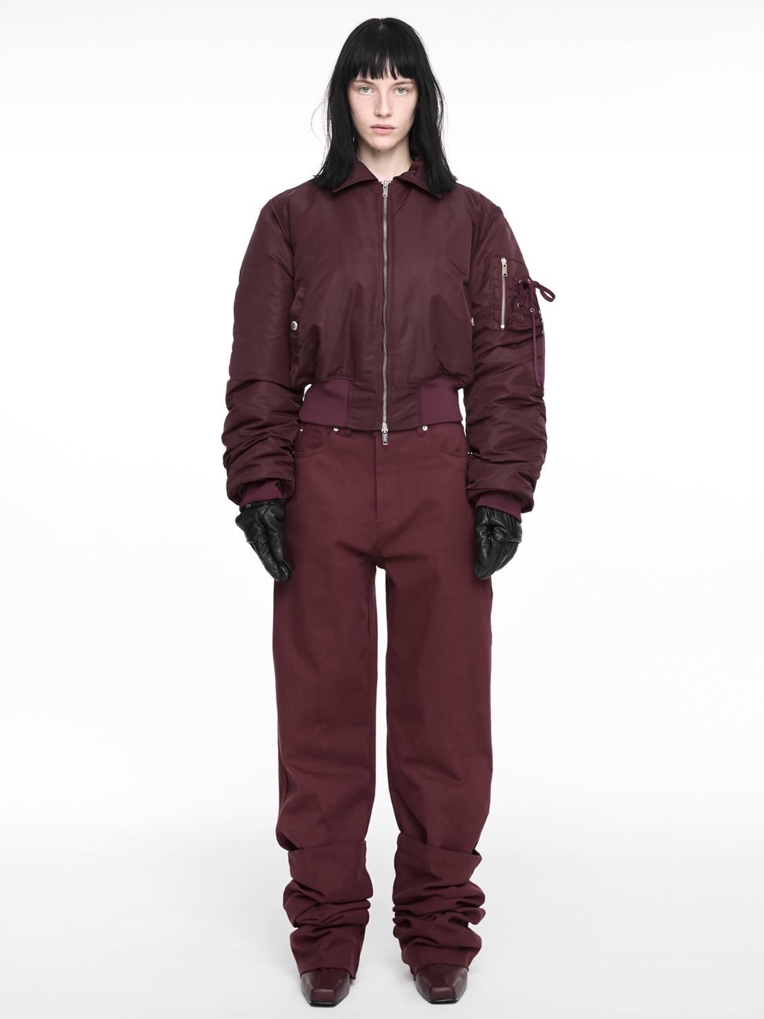 【NACHE】REVERSE COTTON PANTS