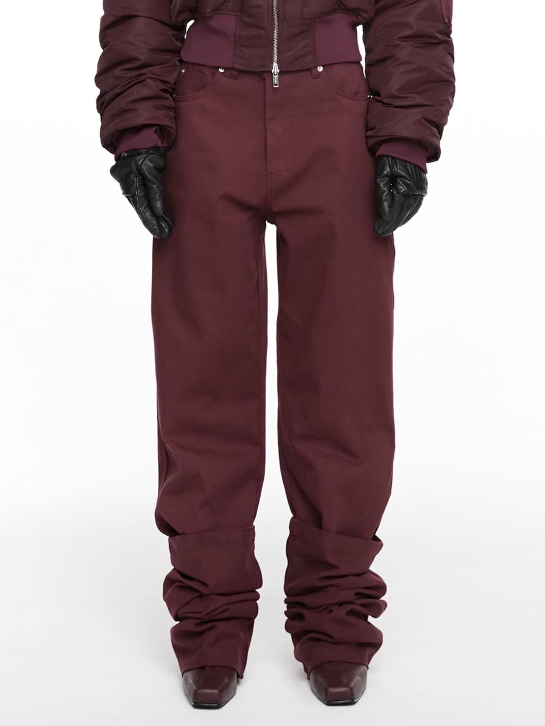 【NACHE】REVERSE COTTON PANTS