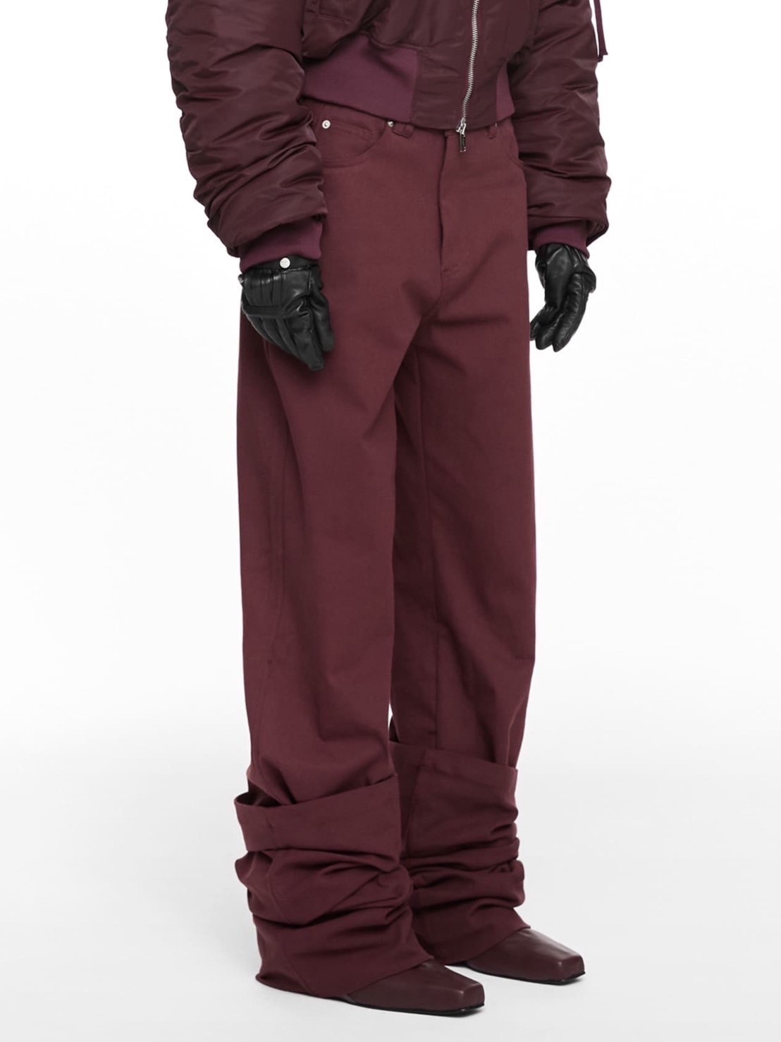 【NACHE】REVERSE COTTON PANTS