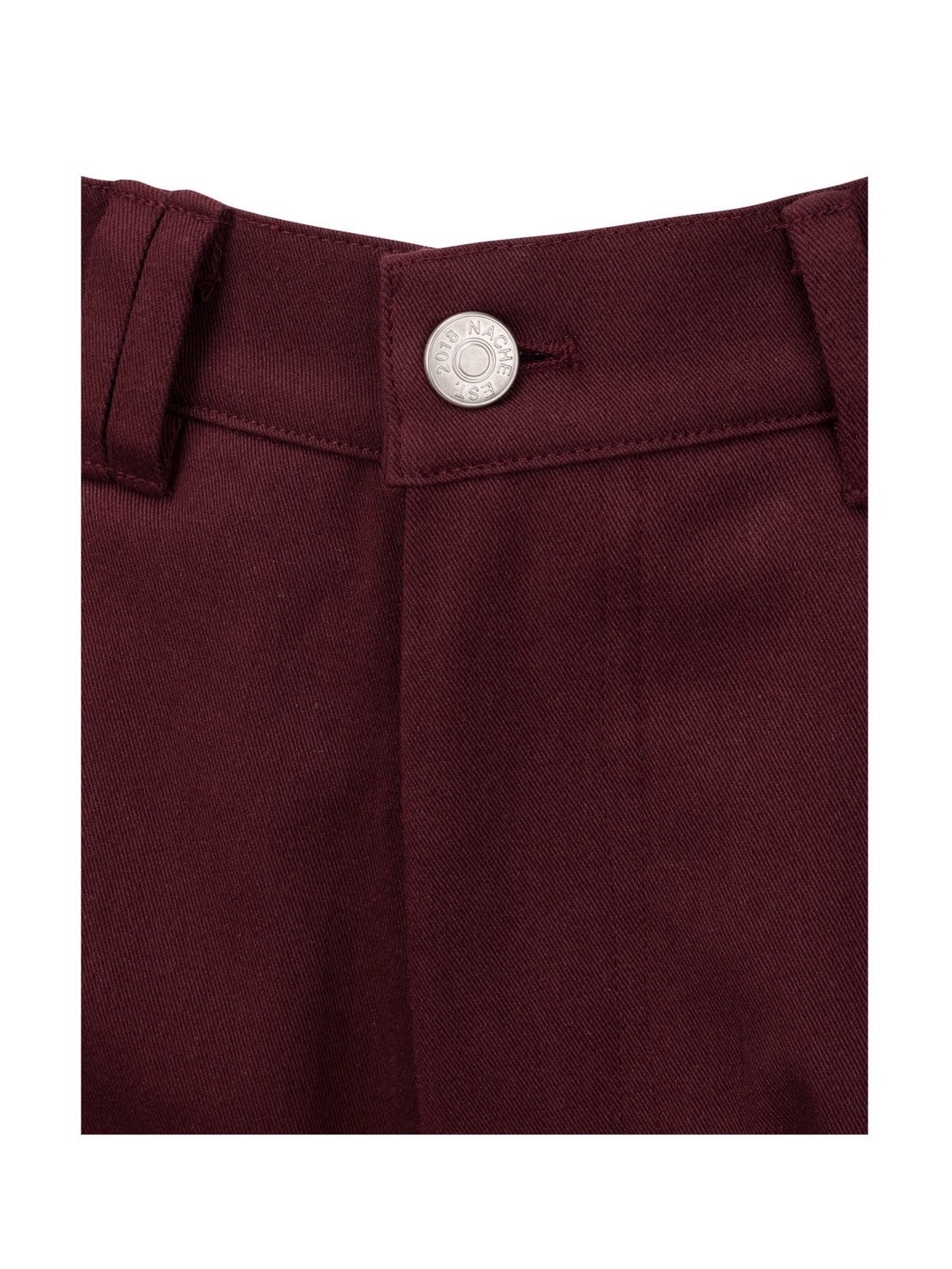 【NACHE】REVERSE COTTON PANTS