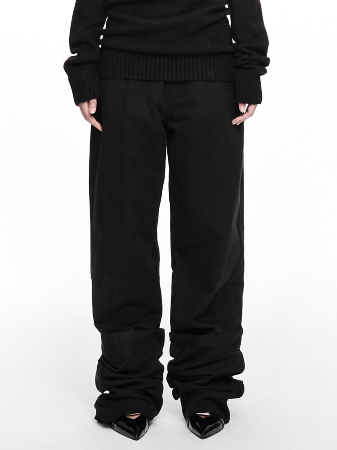 【NACHE】REVERSE COTTON PANTS