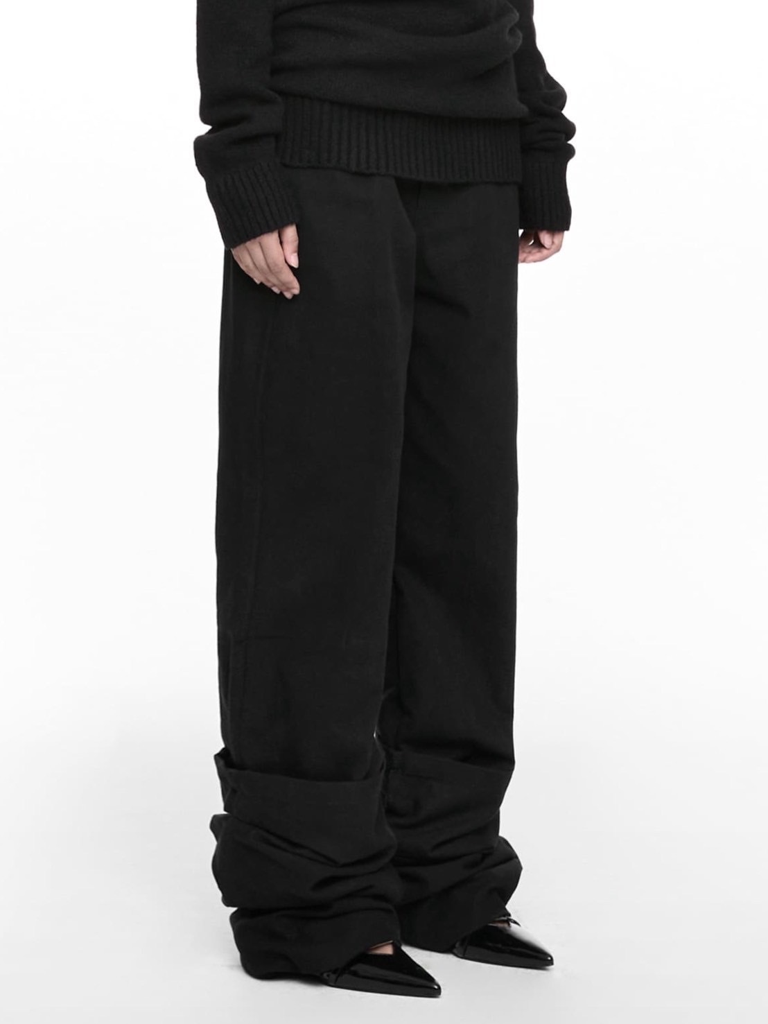 【NACHE】REVERSE COTTON PANTS