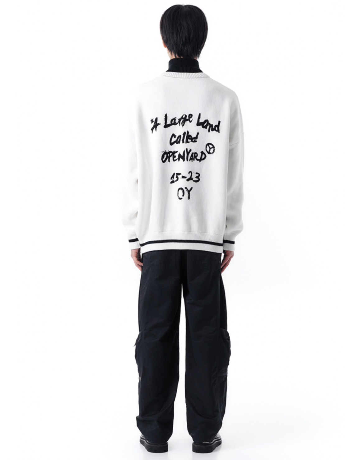 OY】POLA ZIPPER PAINT KNIT MTM | OUR BRAND,OY | PRESSING WEB SHOP