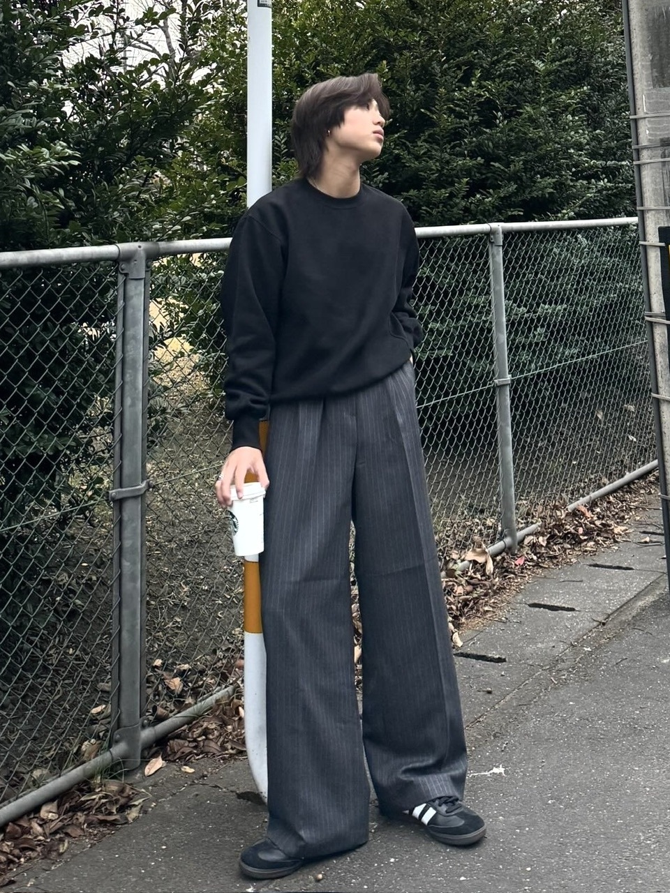 RENOL stripe slacks ストライプスラックス RENOL stripe slacks ストライプスラックス