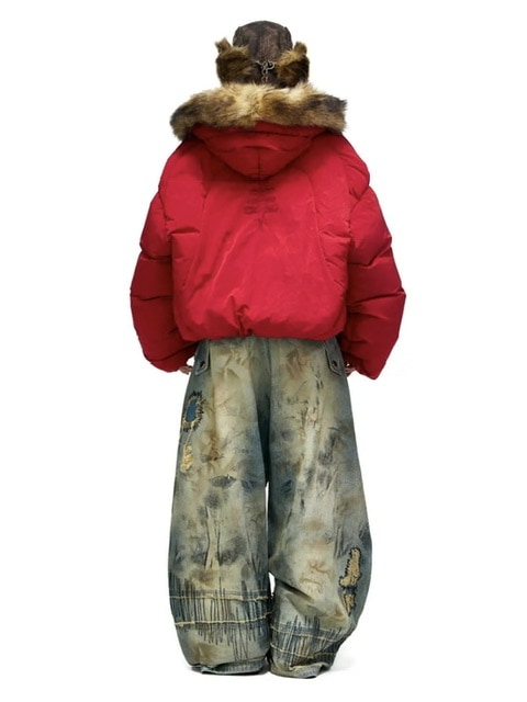 PERSONSOUL】PatcheEmbroidery Jeans | OUR BRAND,PERSONSOUL