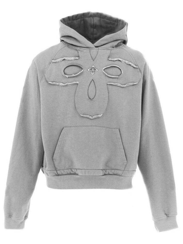 人気 ★SURGERY★ CLOVER LOGO PATCHS SWEAT HOODIE 3/9再入荷【SURGERY】clover logo patchs sweat hoodie | OUR
