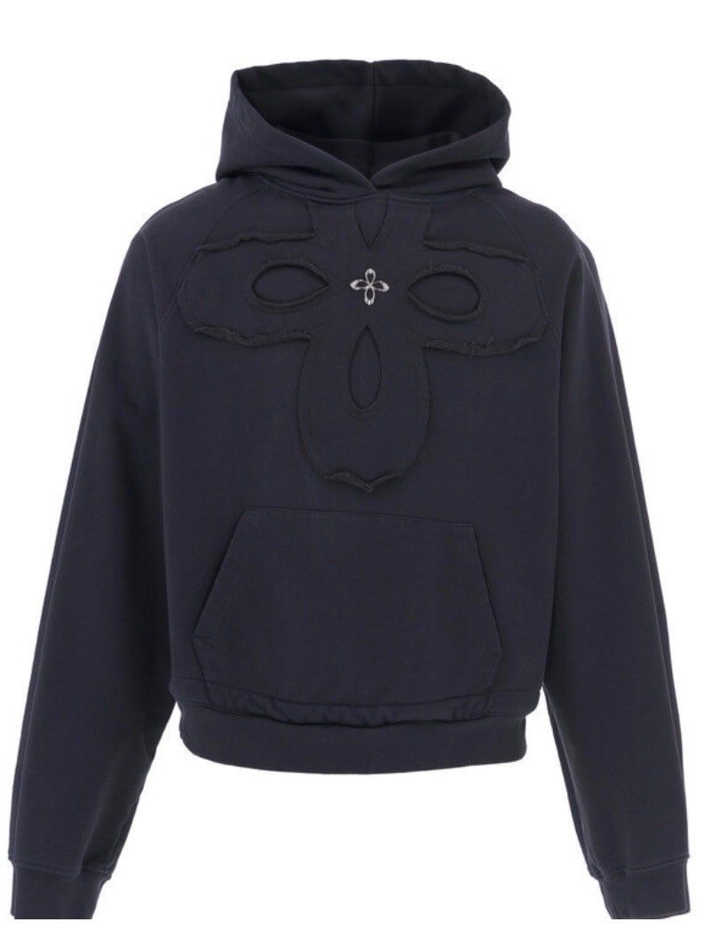 【SURGERY】クローバー ロゴ パッチ スウェット パーカー★人気 3/9再入荷【SURGERY】clover logo patchs sweat hoodie | OUR