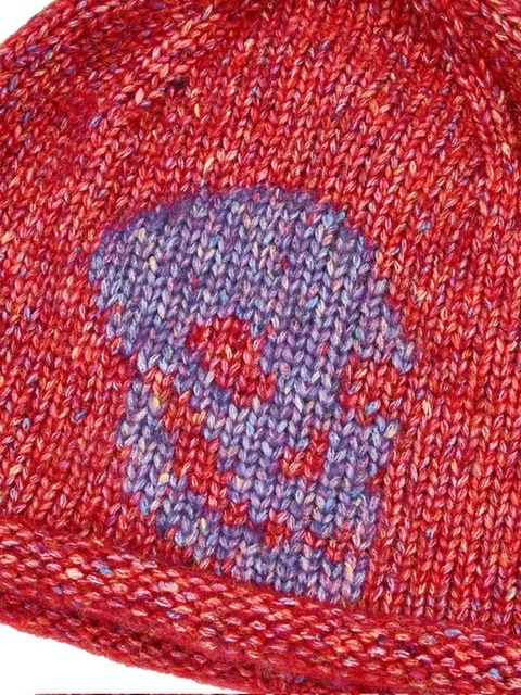 【YOUTHBATH】Skull beads beanie