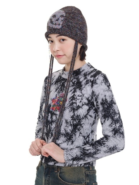 【YOUTHBATH】Skull beads beanie