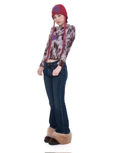 【YOUTHBATH】Skull beads beanie