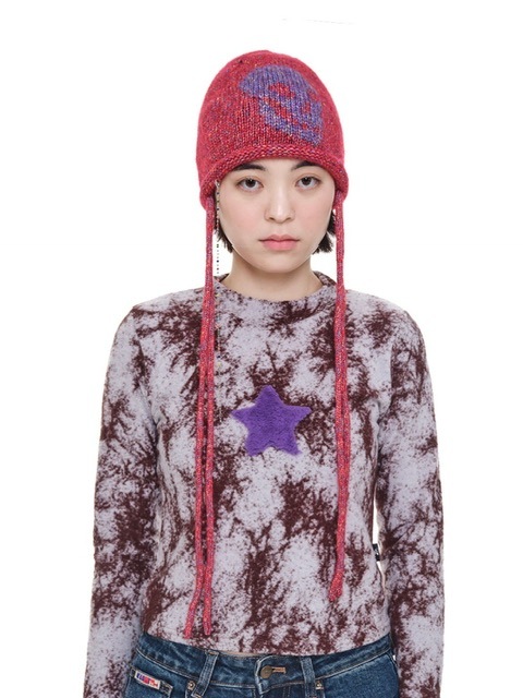 【YOUTHBATH】Skull beads beanie
