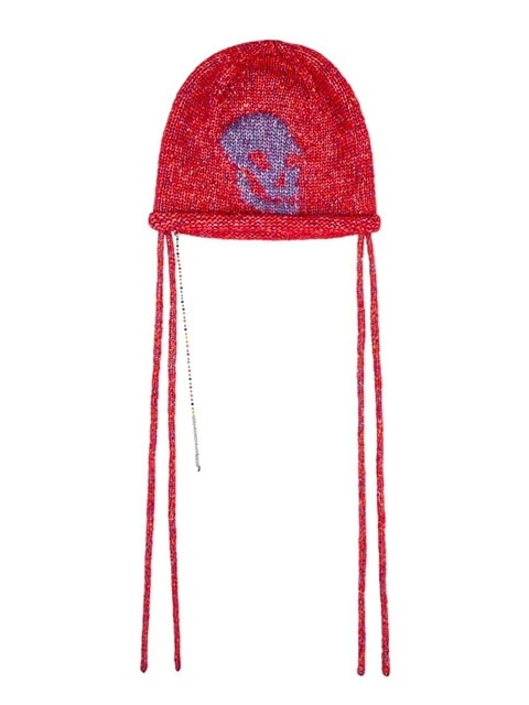 【YOUTHBATH】Skull beads beanie