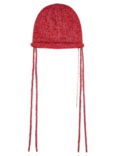 ★YOUTHBATH★Skull beads beanie_red★正規品/韓国直送料込 YOUTHBATH】Skull beads beanie | OUR BRAND,YOUTHBATH