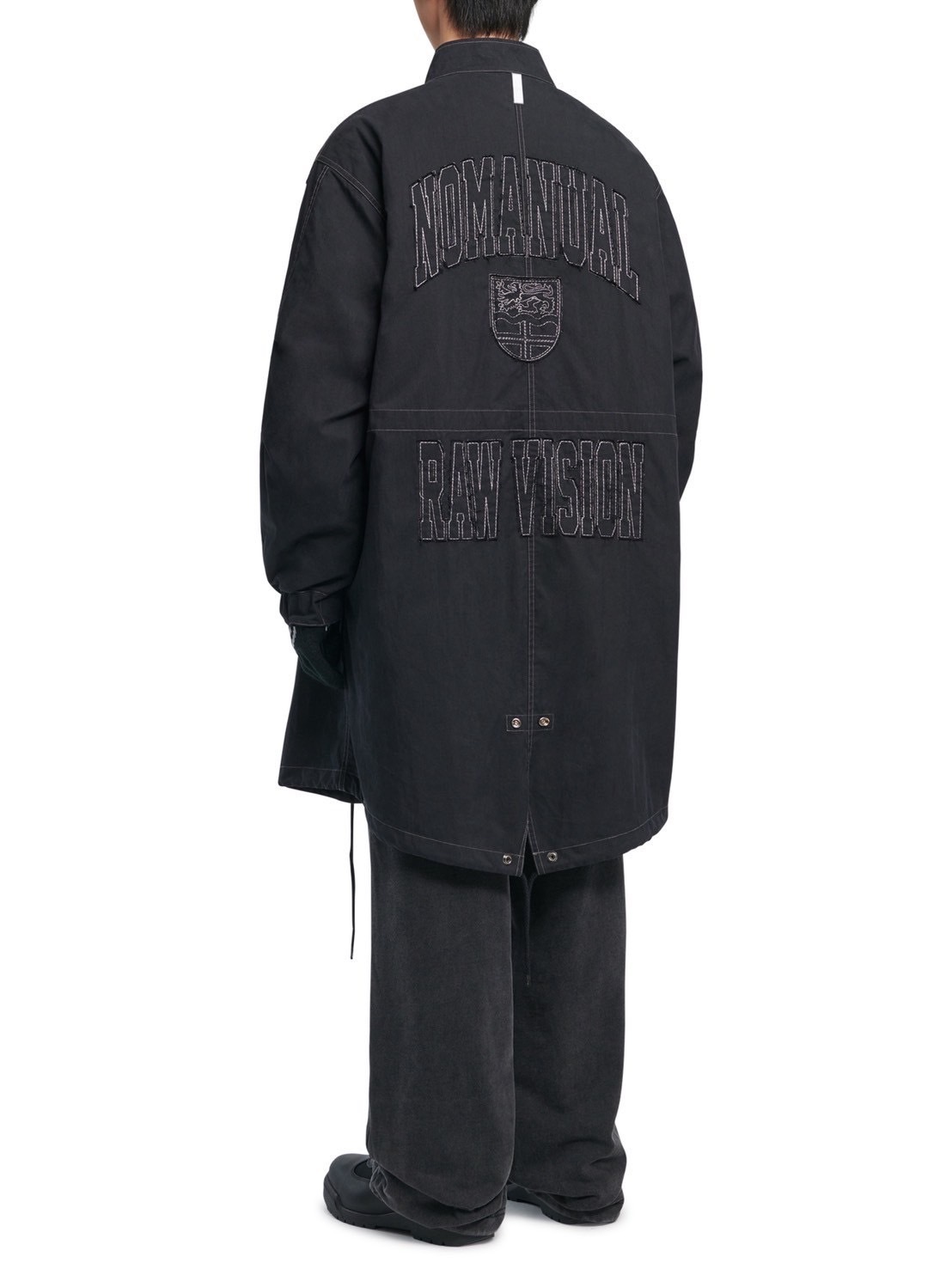 【NOMANUAL】TWO-TUCK BELTED SWEATPANTS