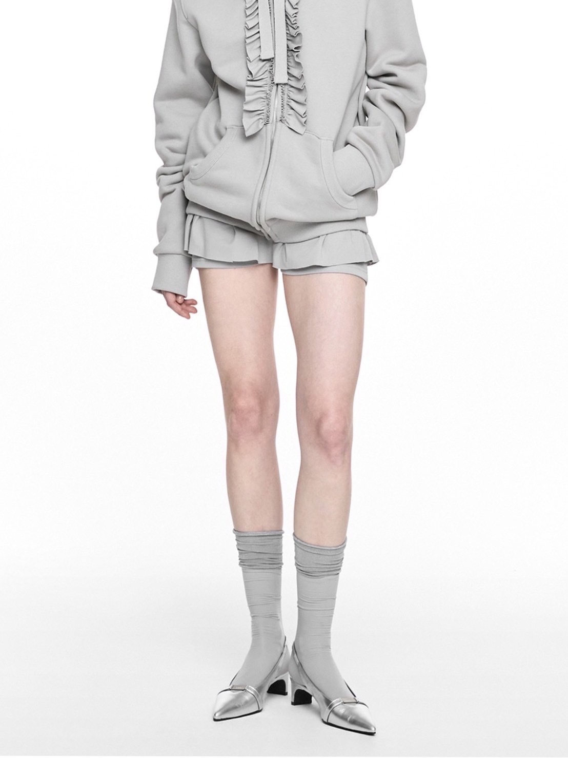 【NACHE】RUFFLE SHORT PANTS