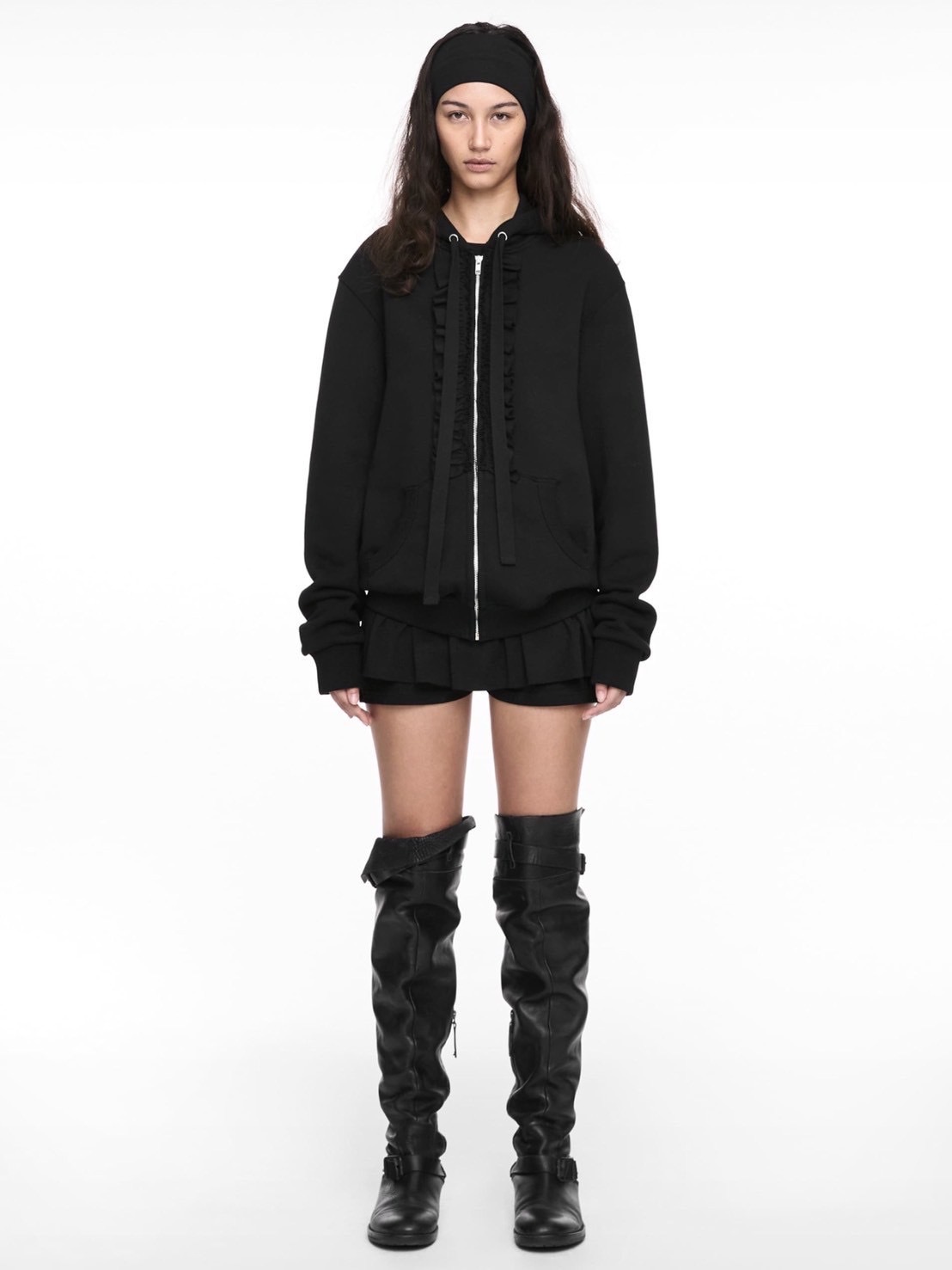 【NACHE】RUFFLE SHORT PANTS